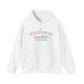 Kindergarten Teacher pencil design Hoodie | Cute pastel teacher sweatshirt